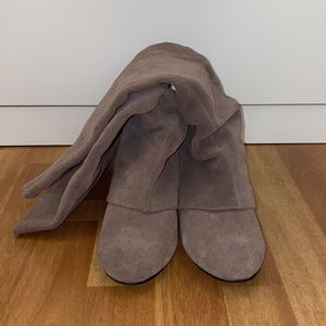 HEEL FOLD OVER BOOTS